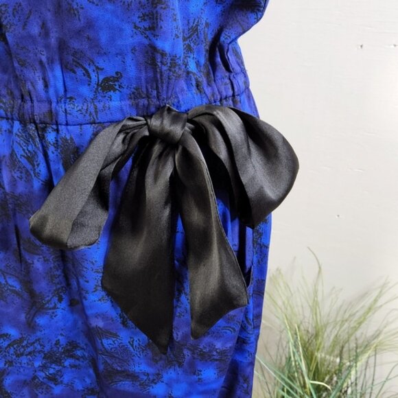 Staring At Stars Urban Outfitters Blue Floral Strapless Mini Dress Sundress - Picture 3 of 8